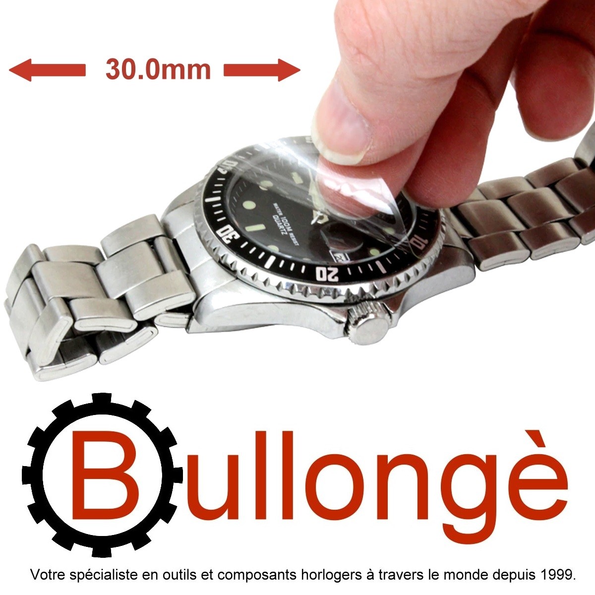 Brotect Pellicola Vetro Per Orologio Circolare ø 38.5 Mm - AirGlass Ibrido 9H, Extra Sottile E Flessibile - Made In Germany