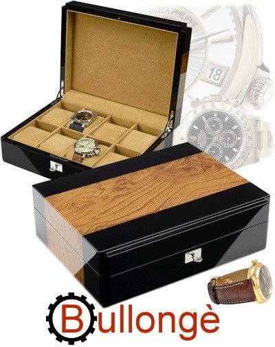 Scatola porta orologi BULLONGÈ PHANTOM - Conserva i tuoi orologi da polso  con stile, scatole per orologi nel più grande negozio online