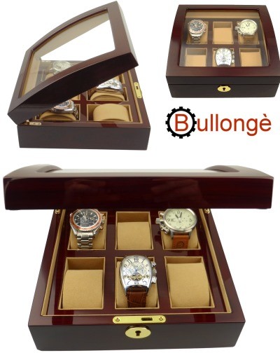 Scatola portaorologi CASABLANCA SIX ROSE by BULLONGÈ