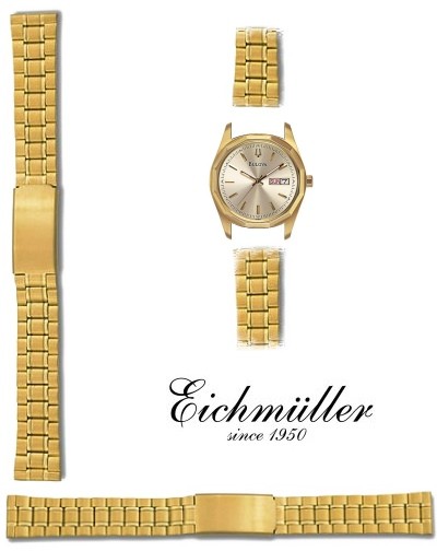 Cinturino in metallo ELITE GOLD - 14 mm