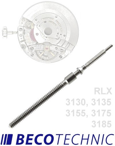 Albero di carica per orologio RLX 3130, 3135, 3155, 3175 etc.