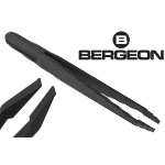 Pinzette BERGEON 93305 in fibra di carbonio per orologiaio