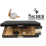 Cofanetto porta orologi da tasca SACHER CLASSICO 8