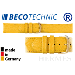 Cinturino per orologi HERMES giallo / dorato 20 mm