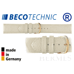 Cinturino per orologi HERMES crema / dorato 20 mm